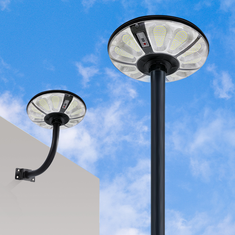 Ufo Solar Garden Light 360 Degree Lighting All in One Solar Street Light