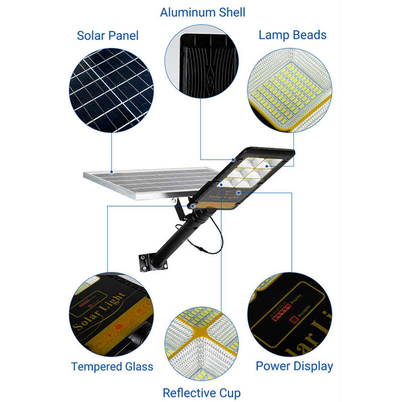 Industrial Separated Malaking Solar Street Lights