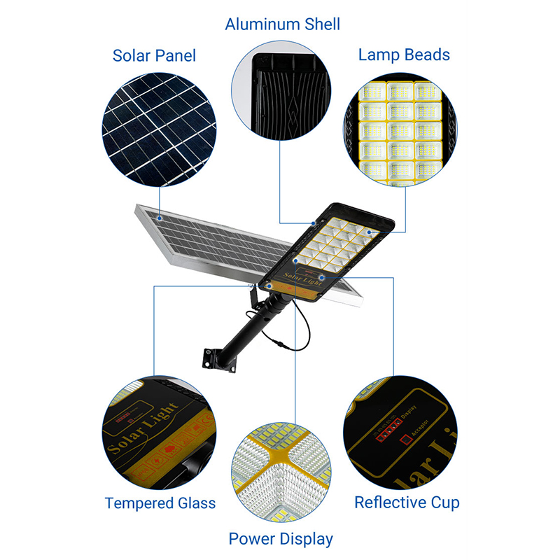 Industrial Semi-integrated Split Solar Street Lights 