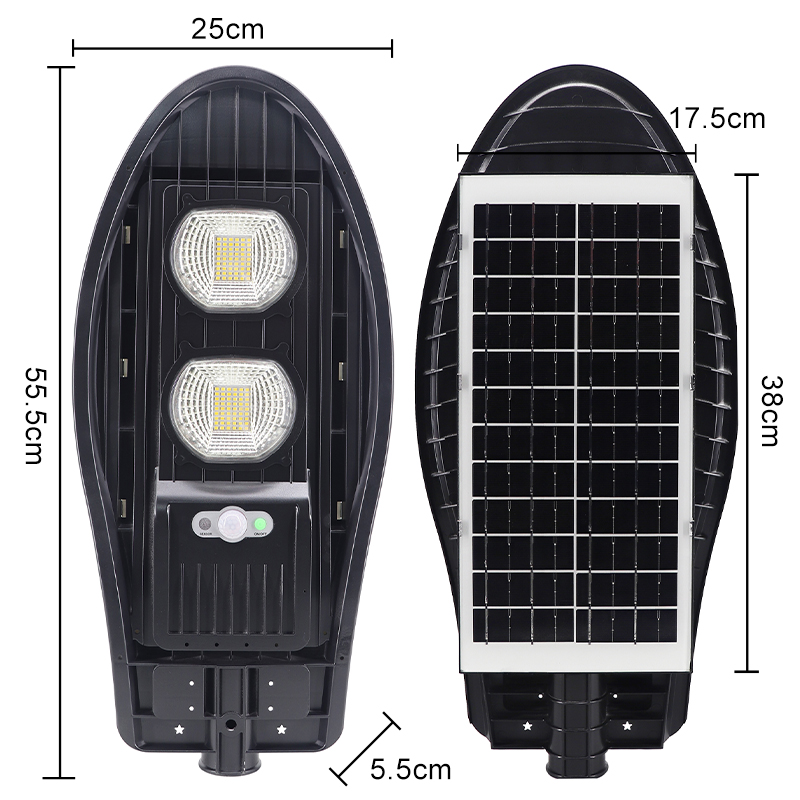 Industrial Motion Sensor 50W 100W 150W 200W Solar Street Lights