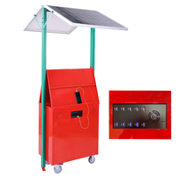 Portable Solar Charging Kiosk Power Bank Solar Cell Phone Charging Station