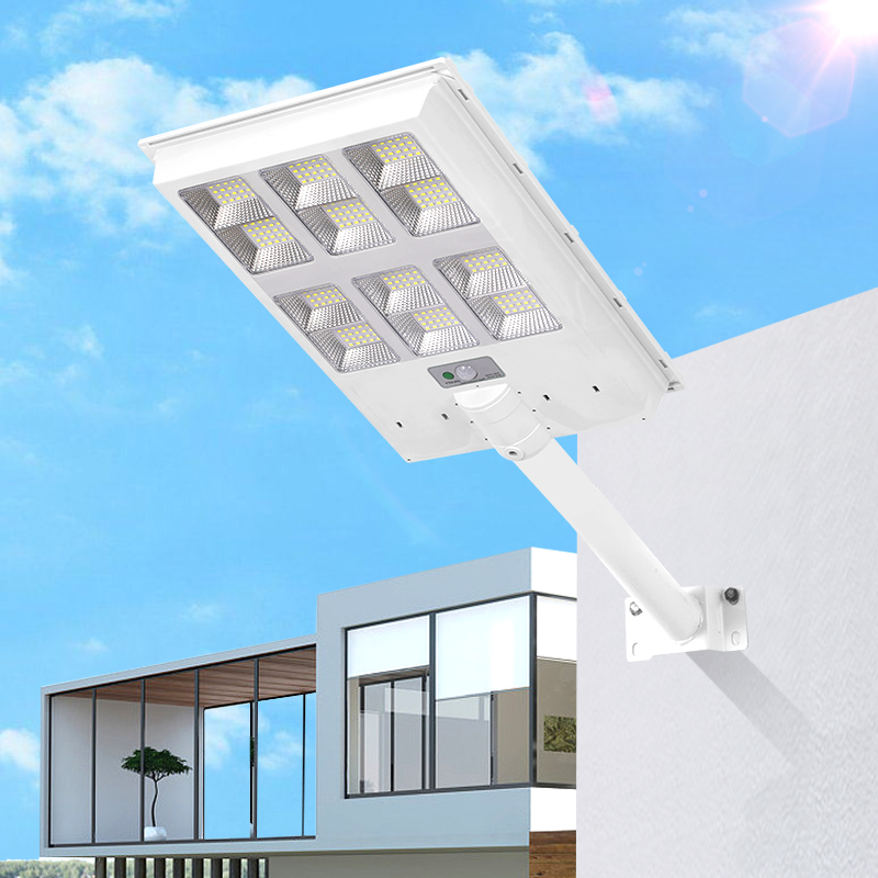 Energy Saving Gray 100w 200w 300w Integrated Solar Street Light